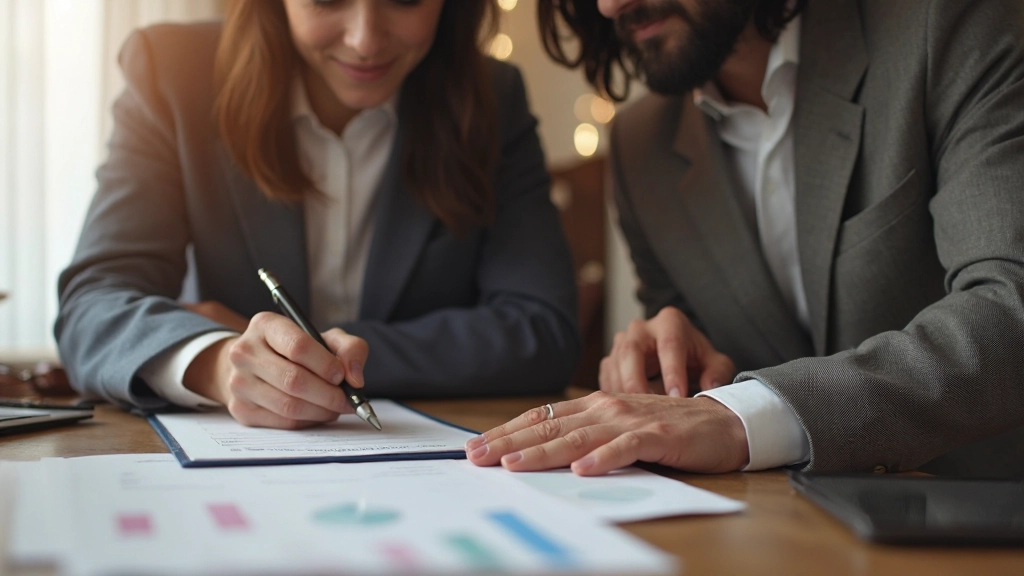 Родители и дети обсуждают финансовые цели в дружеской обстановке