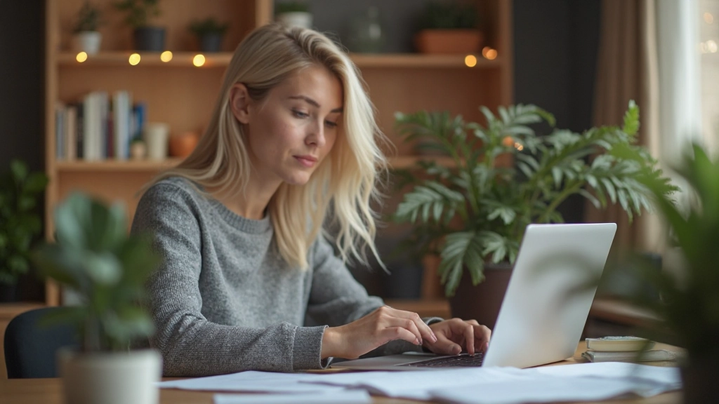 Ноутбук с электронной таблицей для отслеживания расходов и личного бюджета